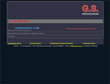 Tablet Screenshot of anodizzazione.eu